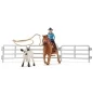 Preview: Schleich Team Roping with Cowgirl
