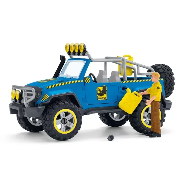 Schleich Off-road vehicle with Dino outpost
