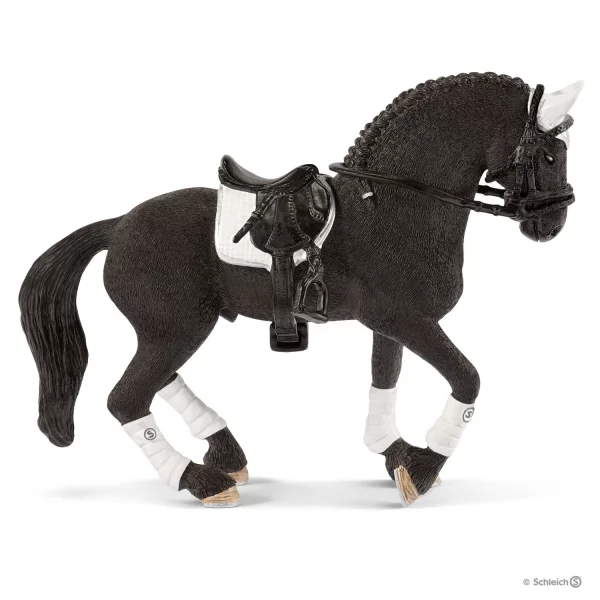 Schleich Friesian Stallion riding tournament