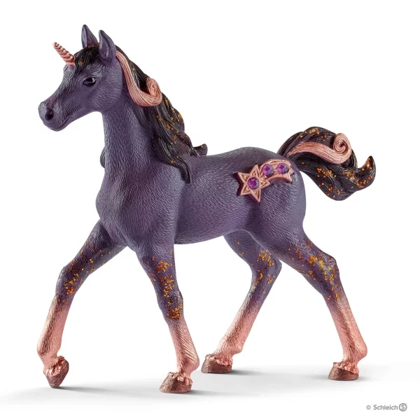 Schleich Shooting Star Unicorn Foal with Rhinestones and Glitter